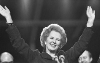 Margaret Thatcher jubilant.jpg