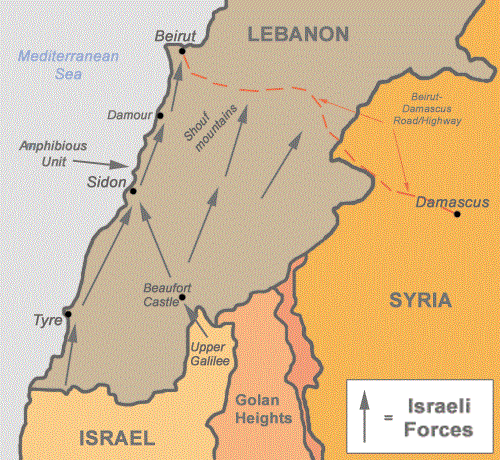 1982 lebanon war map.png