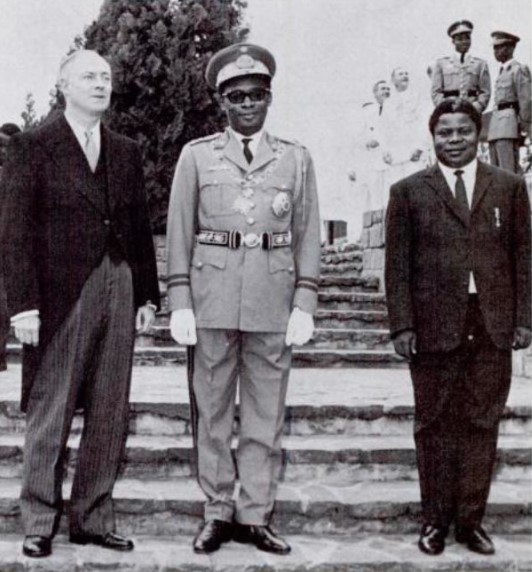 File:McBride, Mobutu, and Bomboko.jpg - Wikispooks