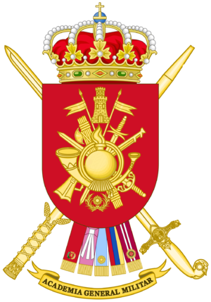 Coat of Arms of the Spanish Army General Military Academy.png