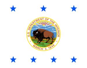 Flag of the United States Deputy Secretary of the Interior.svg