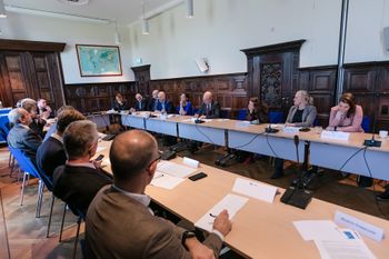 Strengthening Europe's 'soft' and 'hard' defence, a Chatham House rule meeting held at the Clingendael Institute, attended by at least 4 Institute for Statecraft members.[26]