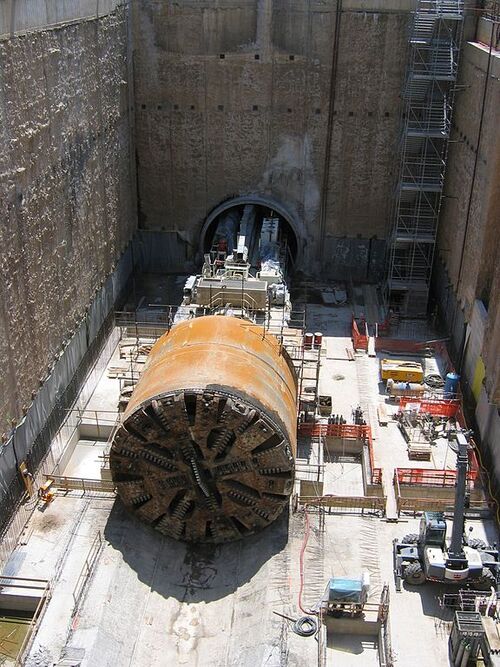 Tunnel boring machine - Wikispooks