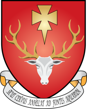 Hertford College Oxford Coat Of Arms (Motto).svg