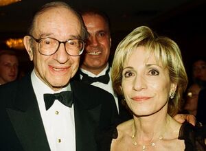 Alan Greenspan and Andrea Mitchell.jpg