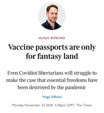 Hugo Rifkind vaccine passports are only 'fantasy land'.png