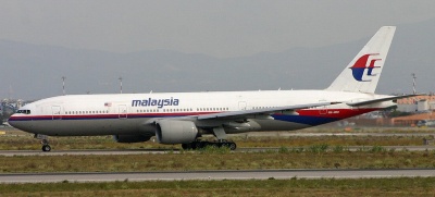Boeing 777-2H6ER 9M-MRD Malaysian Airlines Flight MH17.jpg