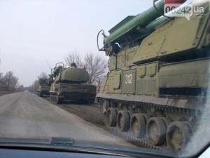 Ukrainian Forces BUKcolumn